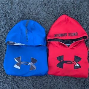 2 Under Armour Pullover Sweatshirts Bundle